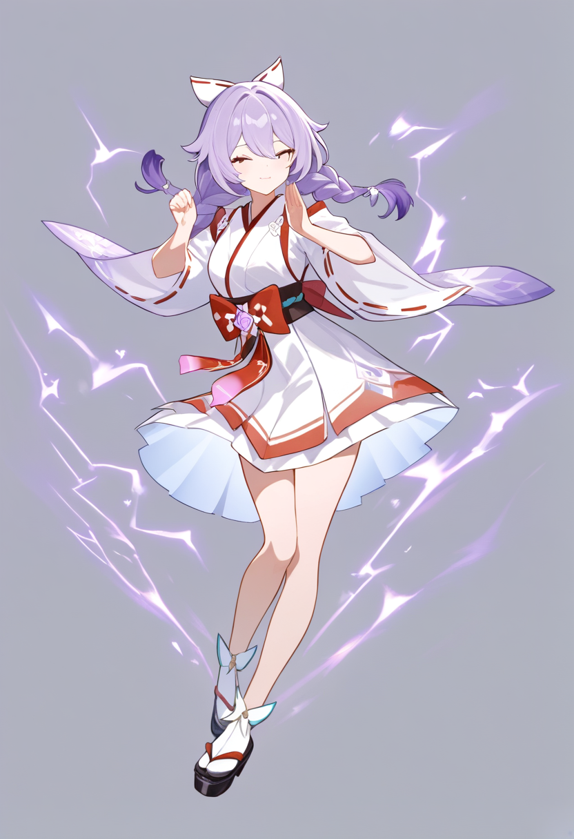 Genshin Impact OC from Fontaine with steampunk accessories