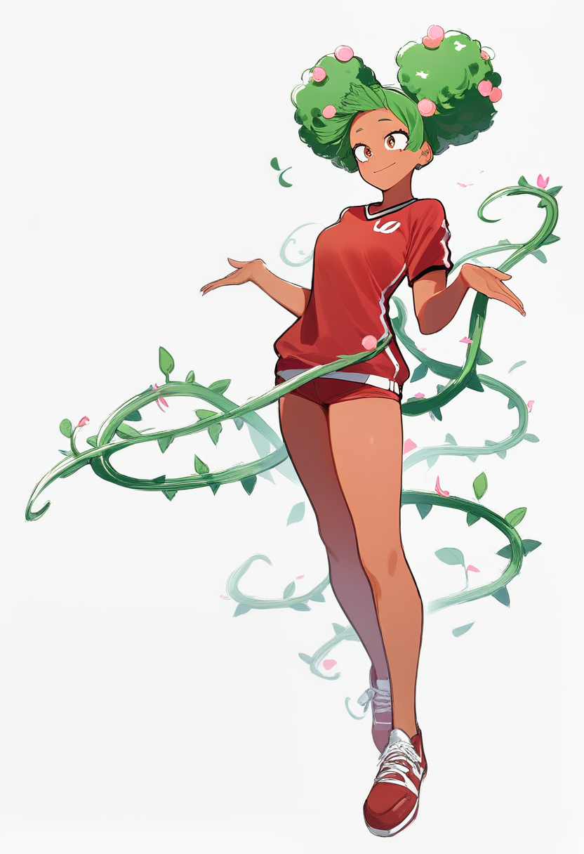 Hero costume designs with quirk-supporting equipment