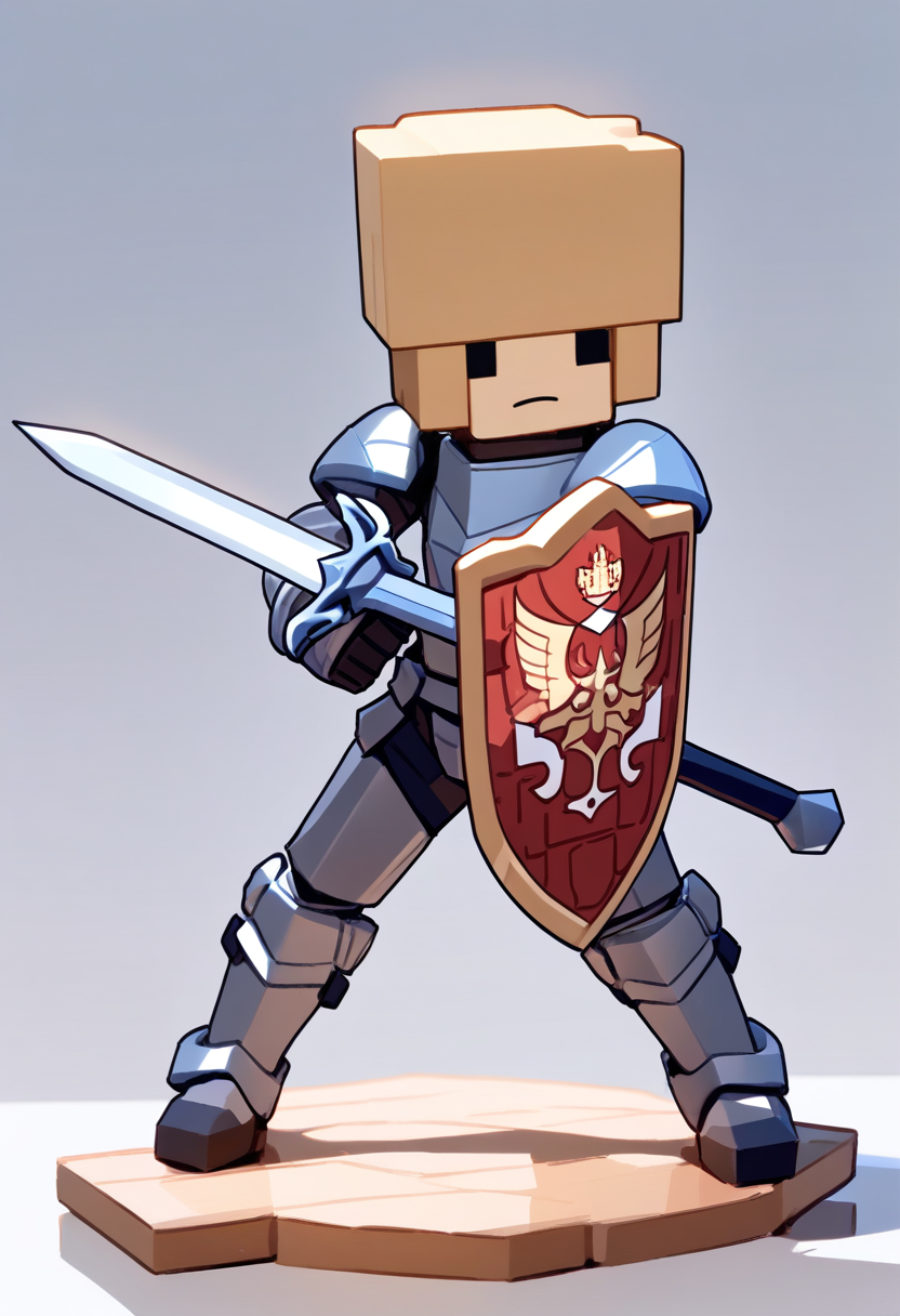 Un garçon anime aux cheveux orange en épis, ailes de dragon, armure noire et orange à thème de flammes, effets de feu l'entourant